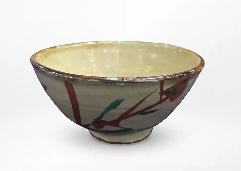 濱田庄司 鉄絵茶碗(世田谷区買取例)