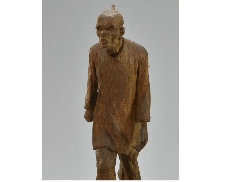 平櫛田中の木彫人物像 — 木彫り・彫刻の買取例