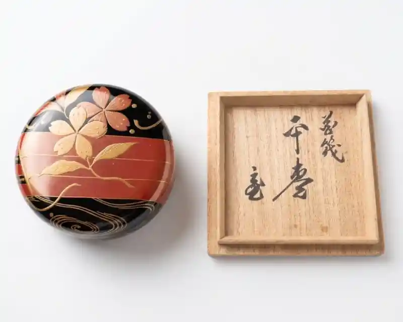 蒔絵の棗（金銀蒔絵の薄器）の買取実績｜古美術もりた 茶道具買取