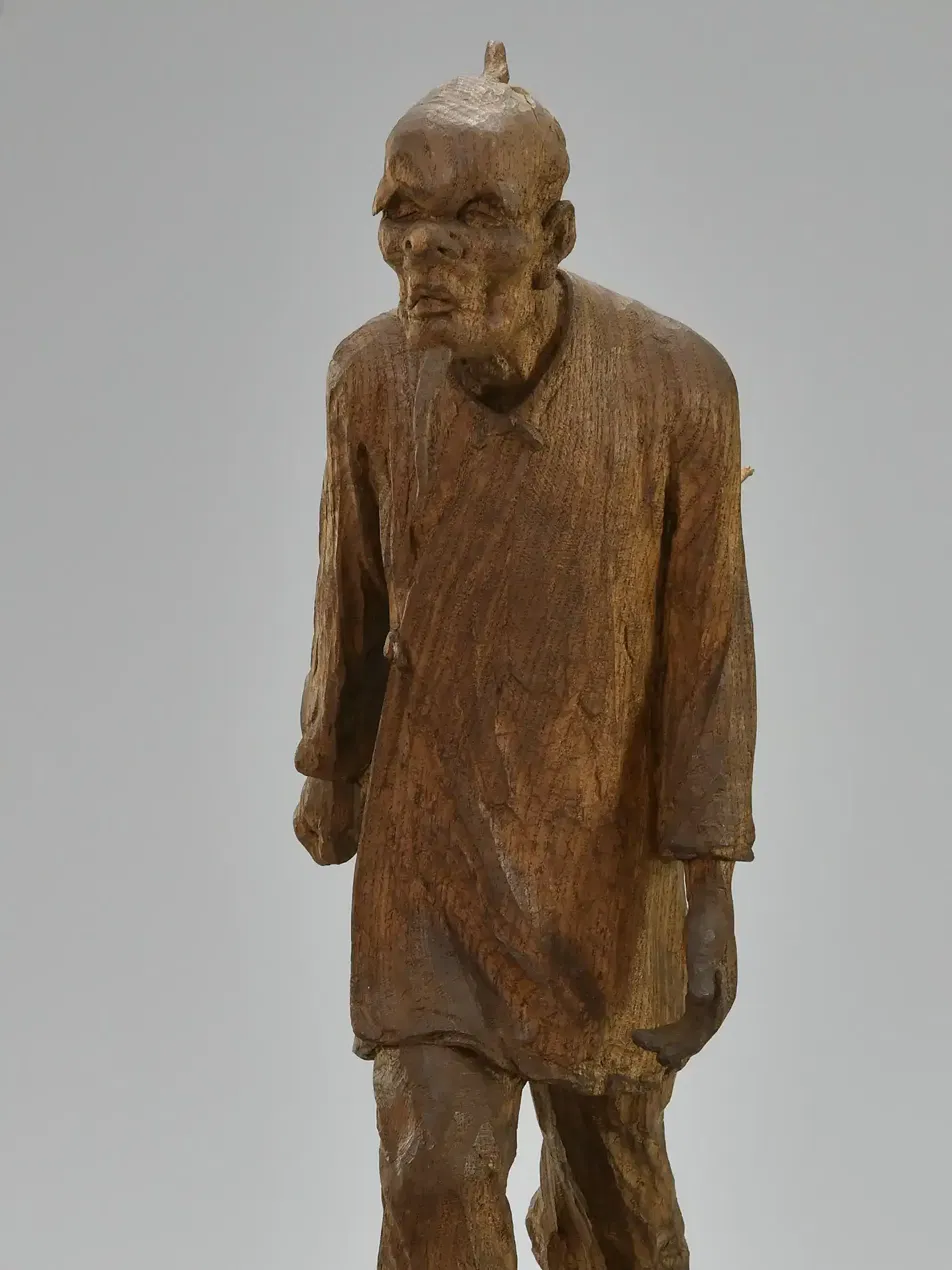 平櫛田中の木彫人物像——木彫り・彫刻の買取例